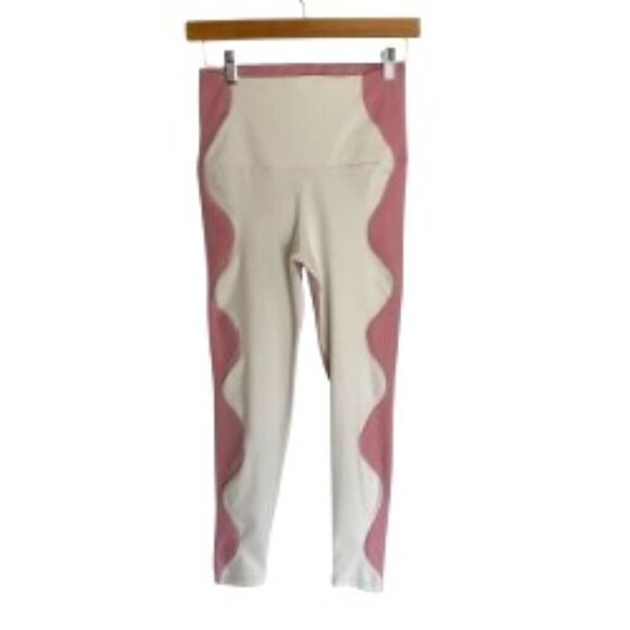 Port de Bras Pink Wave High Rise Leggings Medium - Picture 2 of 4